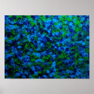 「ビロードをつぶした」 ポスター