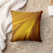 ビロードエレガントゴールデンホワイトパターン織物 クッション (ブランケット)