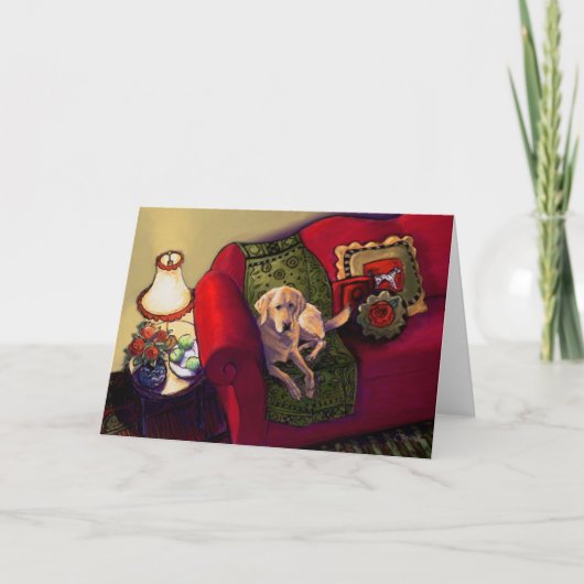 ビロード応答 カード (正面)