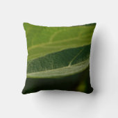 ビロード葉枕 クッション (裏面)