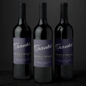 ビロード・アイグランジゴ | ミッドナイトパープルありがとう ワインラベル