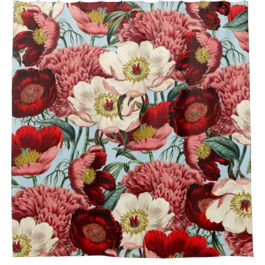 ビロード シャワーカーテン (正面)