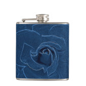 ビロード・ブルー・バラ フラスク (正面)