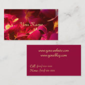 ビロード 名刺 (正面/裏面)