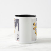 ビワおよびバッタ マグカップ (中央)