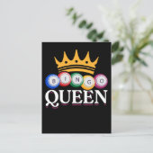 ビンおもしろいゴガールビンゴボールズクイーン ポストカード (スタンド正面)