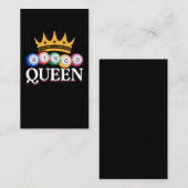 ビンおもしろいゴガールビンゴボールズクイーン 名刺 (正面/裏面)