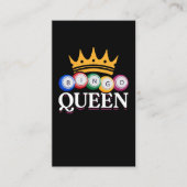 ビンおもしろいゴガールビンゴボールズクイーン 名刺 (正面)