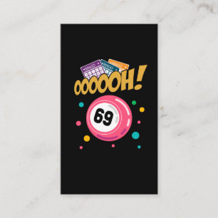 ビンおもしろいゴプレーヤー69ジョーク 名刺