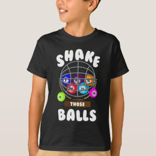 ビンおもしろいゴ賭博ジョークビンゴ Tシャツ