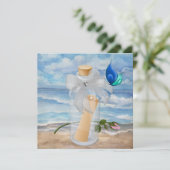 「ビンに入れた招待状」- ビーチでの招待 - SRF 招待状 (スタンド正面)