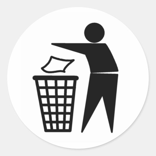 ビンに入れる ラウンドシール (正面)