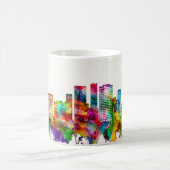 ビンガムトンニューヨークスカイライン コーヒーマグカップ (中央)