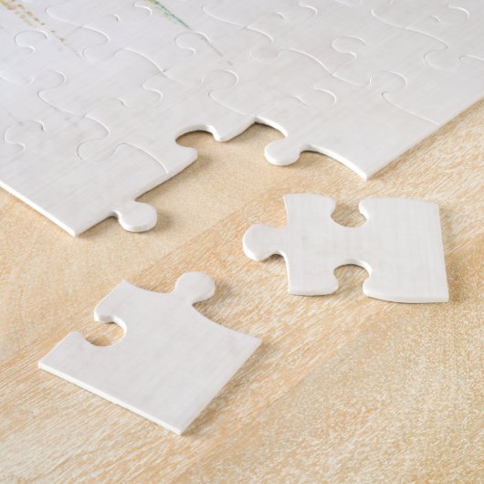 ビンガムトンニューヨークスカイライン ジグソーパズル (側面)