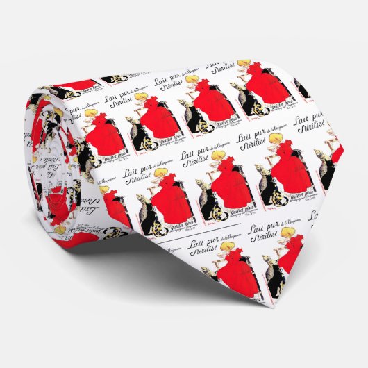 「ビンゲアンから殺菌された純乳」 ネクタイ (ロール)