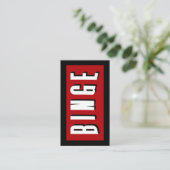 ビンゲシリーズFLIX コーリングカード (スタンド正面)