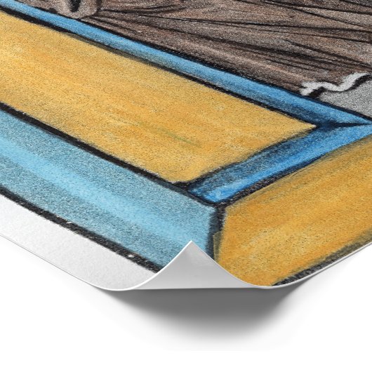 ビンゲン山 ポスター (角)