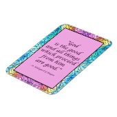 ビンゲン引用文磁石のセント・ヒルデガール マグネット (左側)