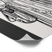 ビンゲン・ベネディクト修道院の聖ヒルデガード ポスター (角)