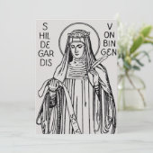 ビンゲン・ベネディクト修道院の聖ヒルデガード 招待状 (スタンド正面)