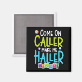 ビンゴおもしろいプレイヤーが私をホラーにする マグネット (正面/裏面)