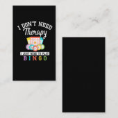 ビンゴおもしろいプレイヤーのジョーク 名刺 (正面/裏面)