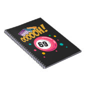 ビンゴおもしろいプレーヤー69ジョーク ノートブック (右側)