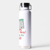 ビンゴおもしろい ウォーターボトル (背面)