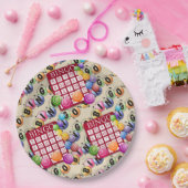 ビンゴおもしろい ペーパープレート (パーティー)