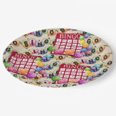 ビンゴおもしろい ペーパープレート (アングル)