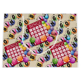 ビンゴおもしろい ラージペーパーバッグ