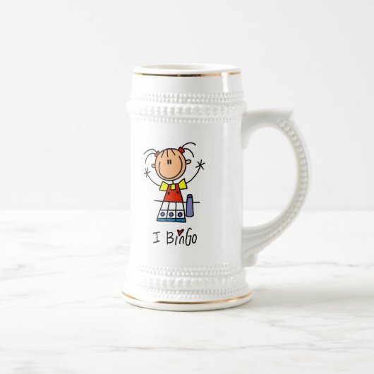 ビンゴが大好き ビールジョッキ (右)