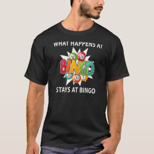 ビンゴでのイベントBingo Lucky Bingでのイベント Tシャツ