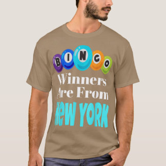 ビンゴの勝者はニューヨークおもしろいゲームナイトBより Tシャツ