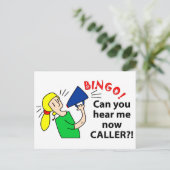ビンゴの呼び出し元を聞こえるか？ ポストカード (スタンド正面)