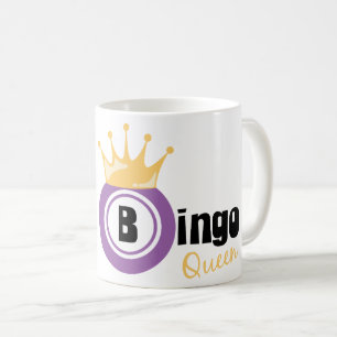 ビンゴの女王 コーヒーマグカップ