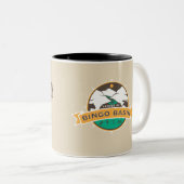 ビンゴの洗面器 ツートーンマグカップ (正面右)