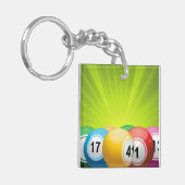 ビンゴの球 キーホルダー (正面左)