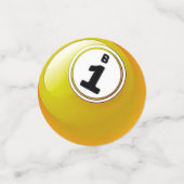 ビンゴの誕生会の紙吹雪 コンフェッティ (スモール正面)