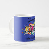ビンゴの誕生日 コーヒーマグカップ (正面左)