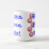 ビンゴはそれらを訪問者揺すります コーヒーマグカップ (中央)