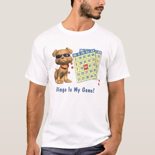 ビンゴは私のゲームです! Tシャツ (正面)