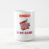 ビンゴは私のゲームマグだ コーヒーマグカップ (中央)