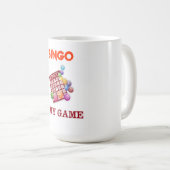 ビンゴは私のゲームマグだ コーヒーマグカップ (正面右)
