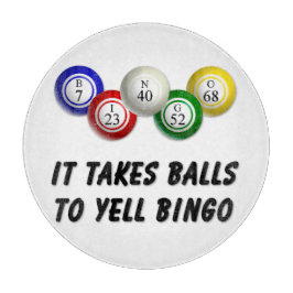 ビンゴを叫ぶにはボールが必要 カッティングボード