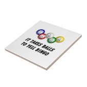 ビンゴを叫ぶにはボールが必要 タイル (側面)