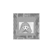 ビンゴアニメウッドアートスタンプ ラバースタンプ (インプリント)