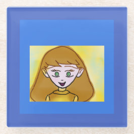 ビンゴアニメステファニーコースター ガラスコースター