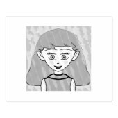 ビンゴアニメステファニー ラバースタンプ (インプリント)