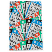 ビンゴカラフルカードコレクション ミディアムペーパーバッグ (正面)